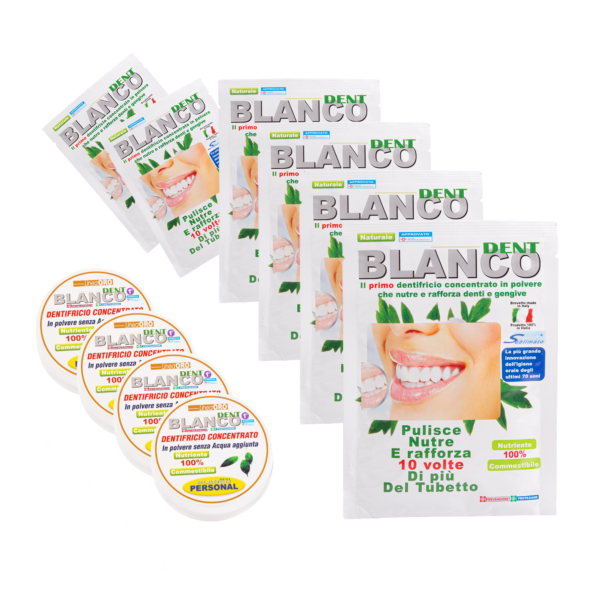BlancoDent natural edible dry toothpaste