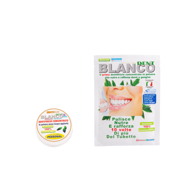 BlancoDent natural edible dry toothpaste