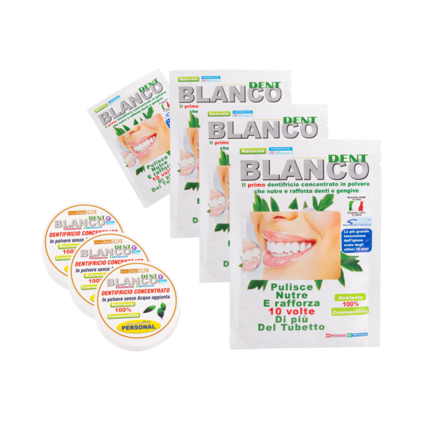 BlancoDent natural edible dry toothpaste