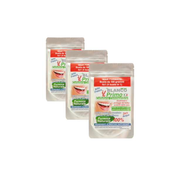 BlancoDent natural edible dry mouth wash